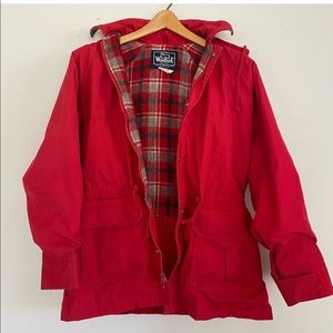 Woolrich | Vintage Windbreaker with Flannel Lining